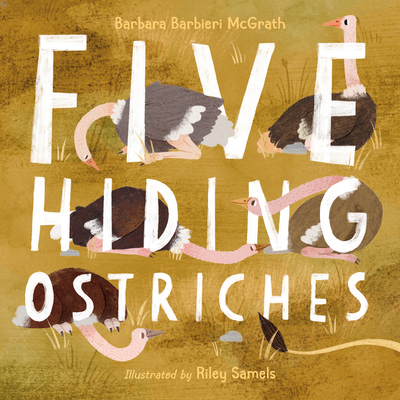 Coperta cărții 'Five Hiding Ostriches - Barbara Barbieri Mcgrath'