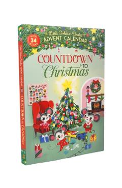 Coperta cărții 'Little Golden Books Advent Calendar: Countdown to Christmas: With 24 Winter Holiday Books -'
