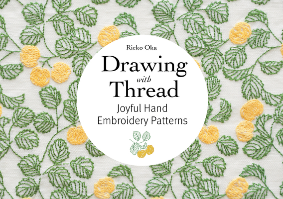 Coperta cărții 'Drawing with Thread - Rieko Oka'