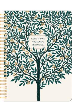 Coperta cărții 'Spiral Notebook: Good Things Are Always Beginning. -'