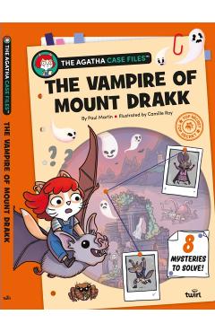 Coperta cărții 'The Vampire of Mount Drakk - Paul Martin'