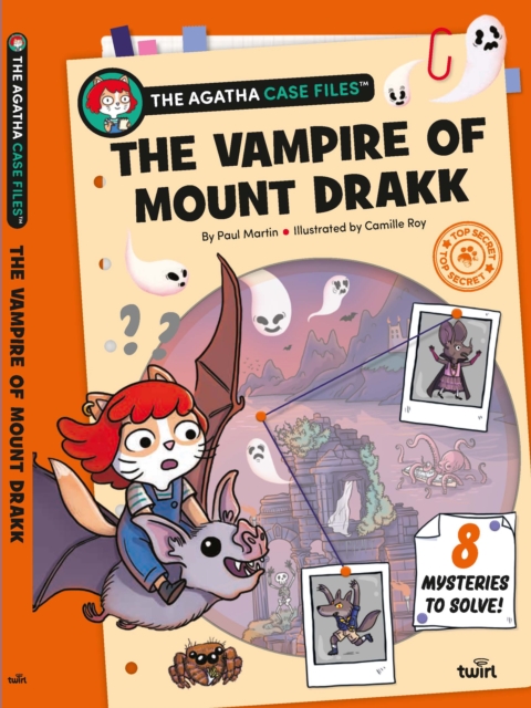Coperta cărții 'The Vampire of Mount Drakk - Paul Martin'