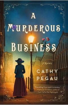 Coperta cărții 'A Murderous Business: A Harriman & Mancini Mystery - Cathy Pegau'