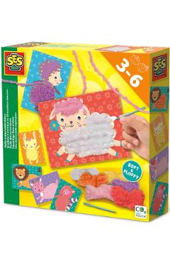 Imaginea produsului 'Set de broderie: Animale pufoase'
