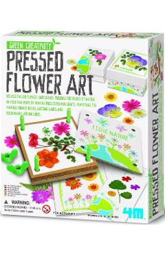 Imaginea produsului 'Kit creativ. Presă pentru flori și frunze. Green Creativity'