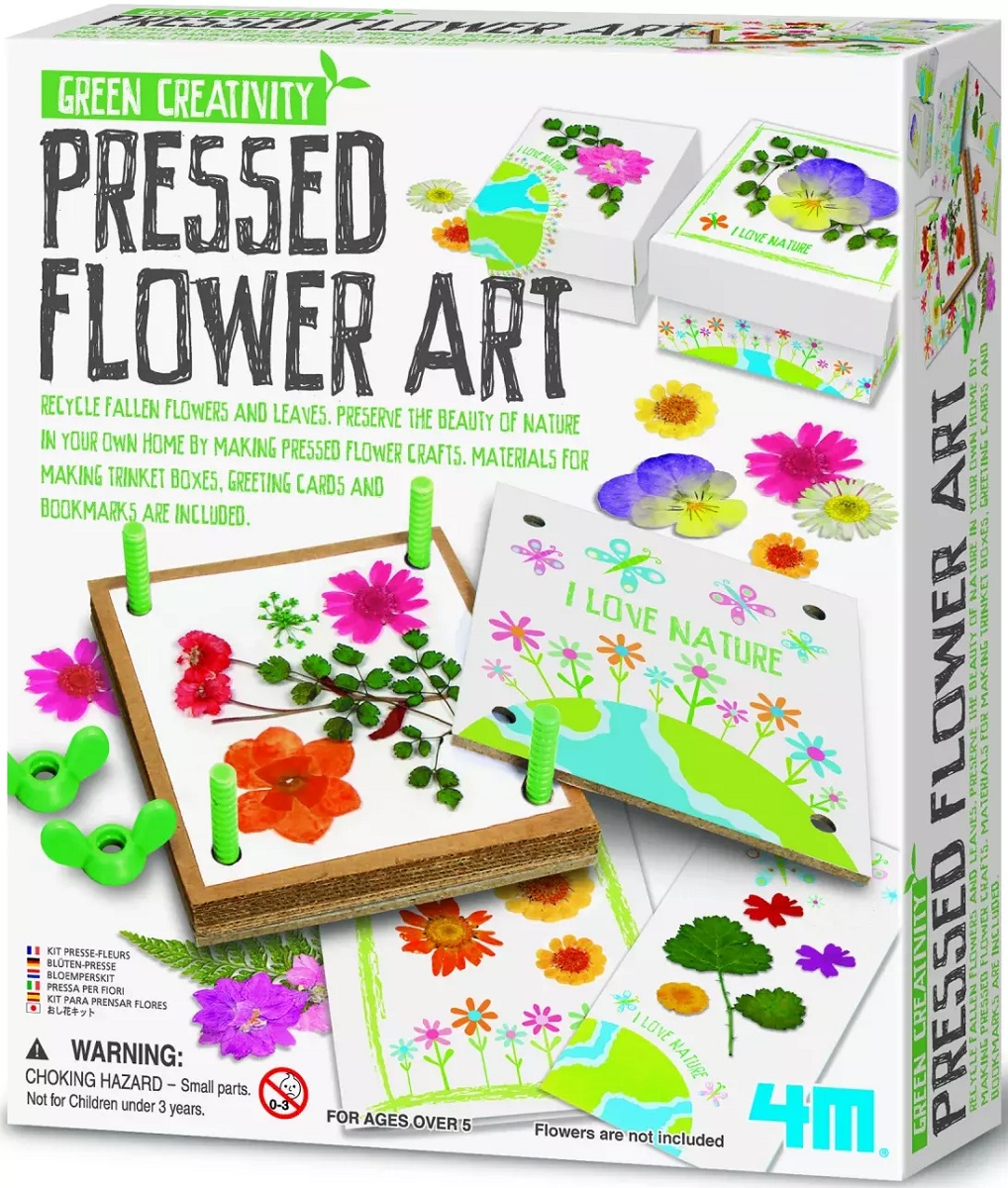 Imaginea produsului 'Kit creativ. Presă pentru flori și frunze. Green Creativity'