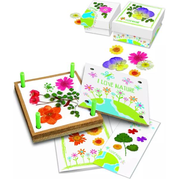 Kit creativ. Presa pentru flori si frunze. Green Creativity