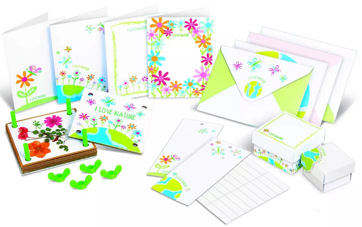 Imaginea produsului 'Kit creativ. Presă pentru flori și frunze. Green Creativity'