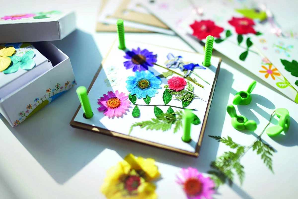 Imaginea produsului 'Kit creativ. Presă pentru flori și frunze. Green Creativity'