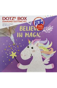 Imaginea produsului 'Set creativ pictură cu diamante: Believe in Magic'