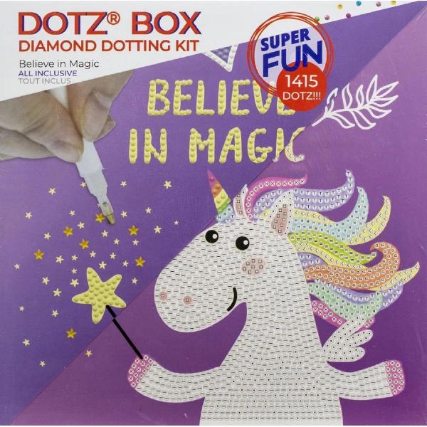 Set creativ pictura cu diamante: Believe in Magic