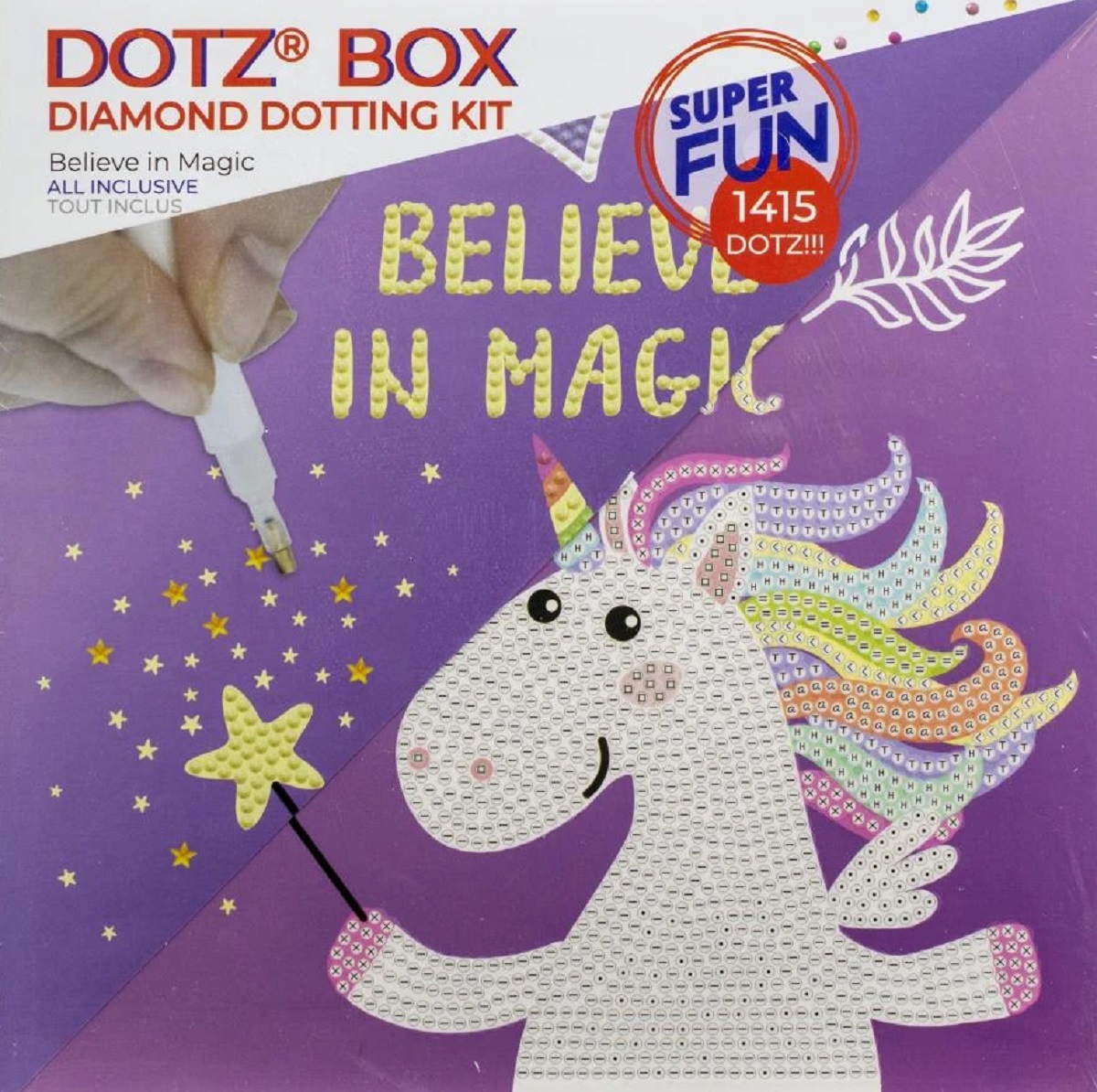 Imaginea produsului 'Set creativ pictură cu diamante: Believe in Magic'