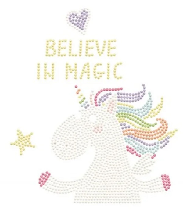 Imaginea produsului 'Set creativ pictură cu diamante: Believe in Magic'