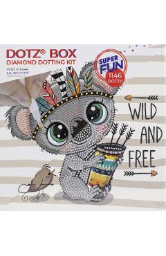 Imaginea produsului 'Set creativ pictură cu diamante: Wild and Free'