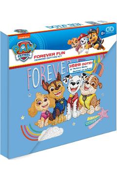 Imaginea produsului 'Set creativ pictură cu diamante: Forever Fun. Patrula cățelușilor'