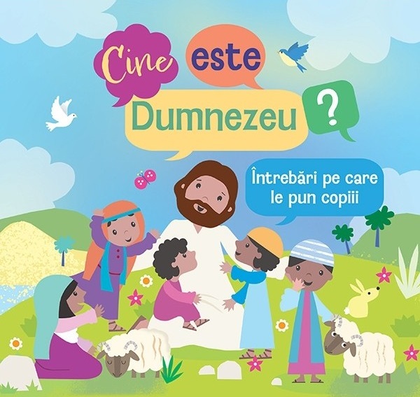 Coperta cărții 'Cine este Dumnezeu? - Sally Ann Wright'
