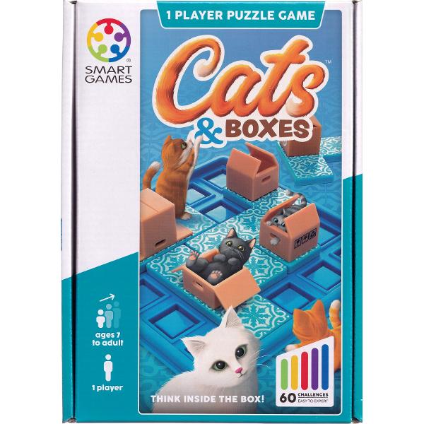 Joc puzzle: Cats and Boxes