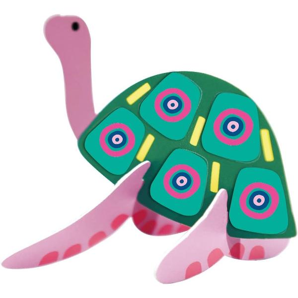 Joc creativ Stick 'N' Play cu scene 3D si stickere repozitionabile: Animale polare si marine