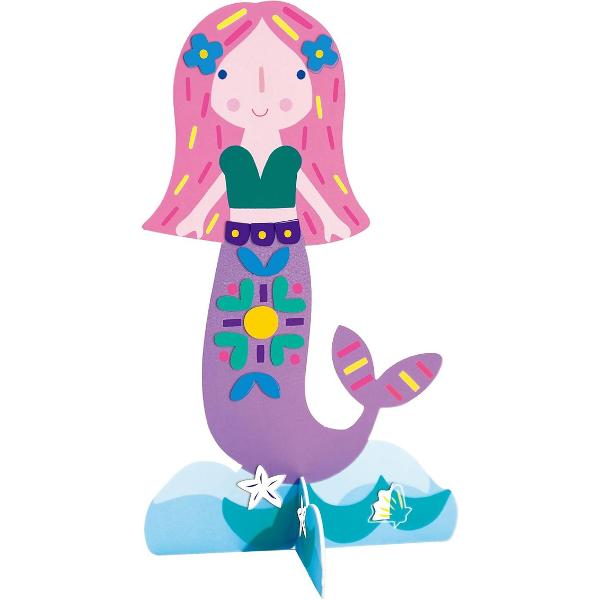 Joc creativ Stick 'N' Play cu scene 3D si stickere repozitionabile: Animale polare si marine