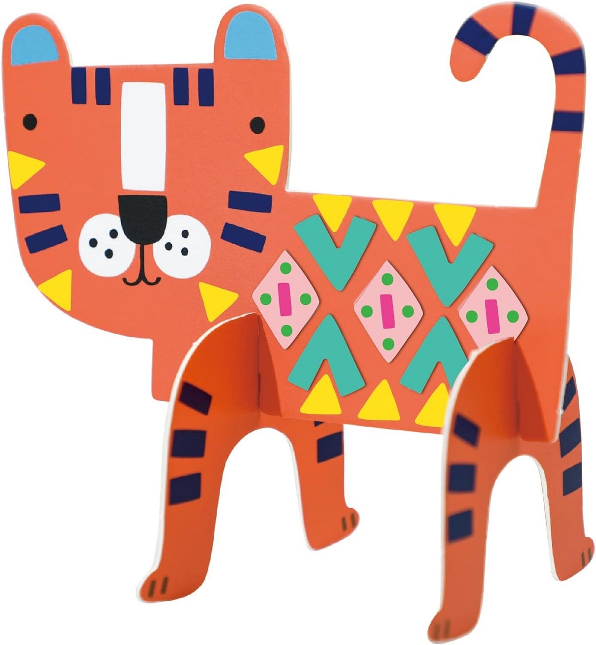 Imaginea produsului 'Joc creativ Stick ’N’ Play cu scene 3D și stickere repoziționabile: Animale safari'