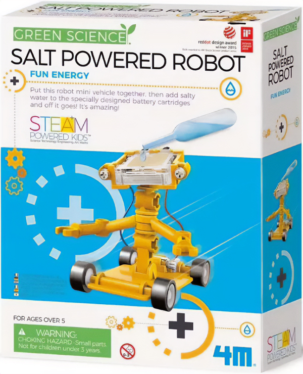 Imaginea produsului 'Kit construcție: Robot alimentat cu sare'