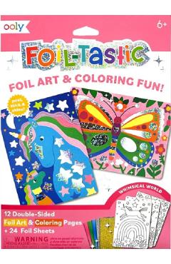 Imaginea produsului 'Kit: Arta cu folie Foil-Tastic. Whimsical World'