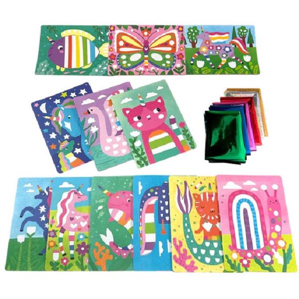 Kit: Arta cu folie Foil-Tastic. Whimsical World
