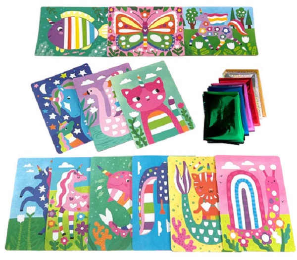 Imaginea produsului 'Kit: Arta cu folie Foil-Tastic. Whimsical World'