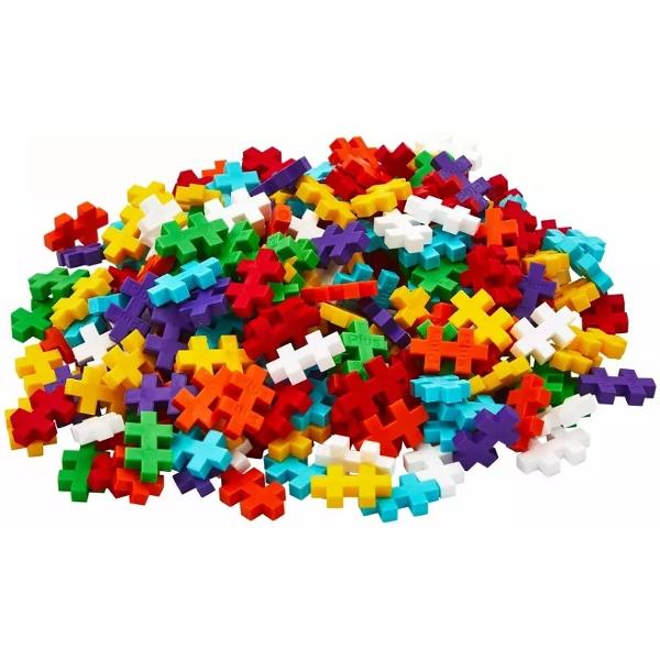 Set constructie Plus-Plus 240 piese. Rainbow Mix