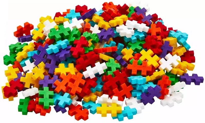 Imaginea produsului 'Set construcție Plus-Plus 240 piese. Rainbow Mix'