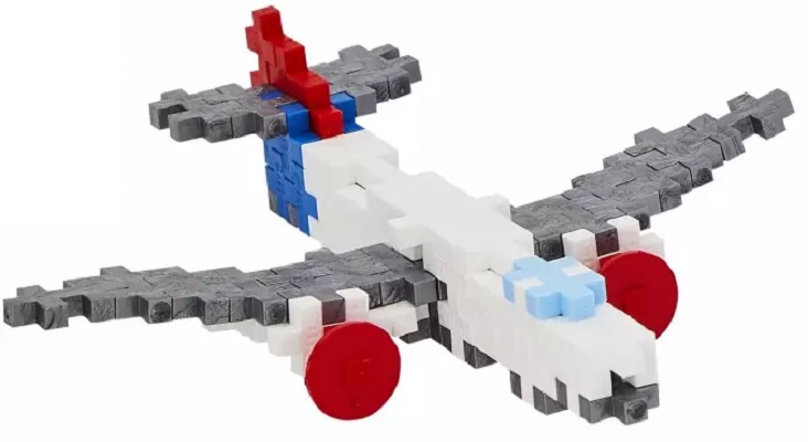 Imaginea produsului 'Set construcție Plus-Plus 100 piese. Avion'