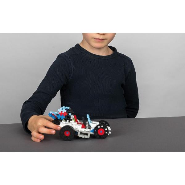 Set constructie Plus-Plus: Invata sa construiesti vehicule