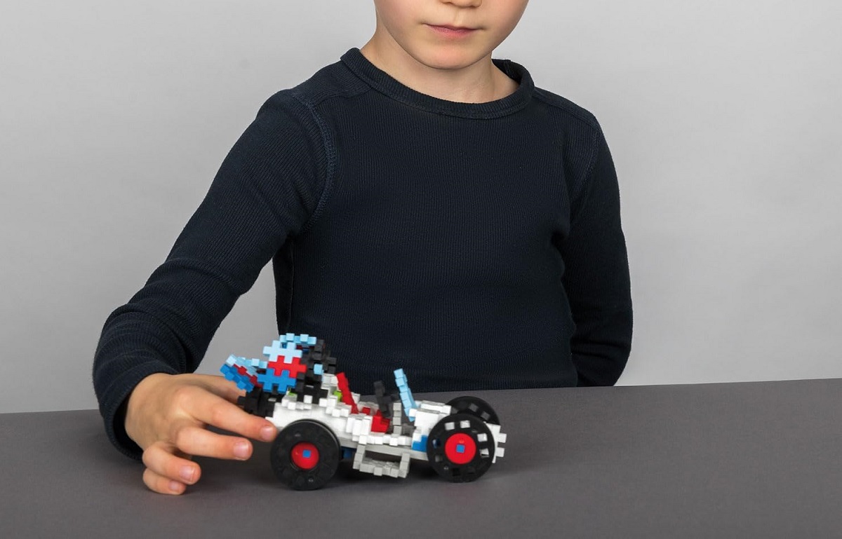 Imaginea produsului 'Set construcție Plus-Plus: Învață să construiești vehicule'