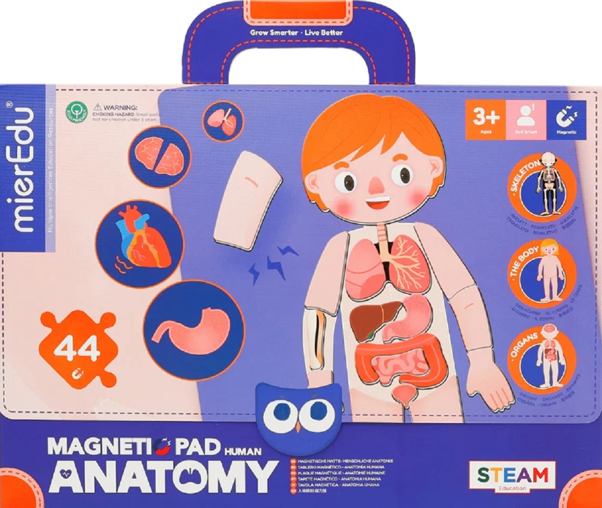 Imaginea produsului 'Joc magnetic STEAM: Anatomia umană'
