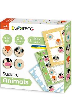 Imaginea produsului 'Joc de logică. Sudoku cu animale'