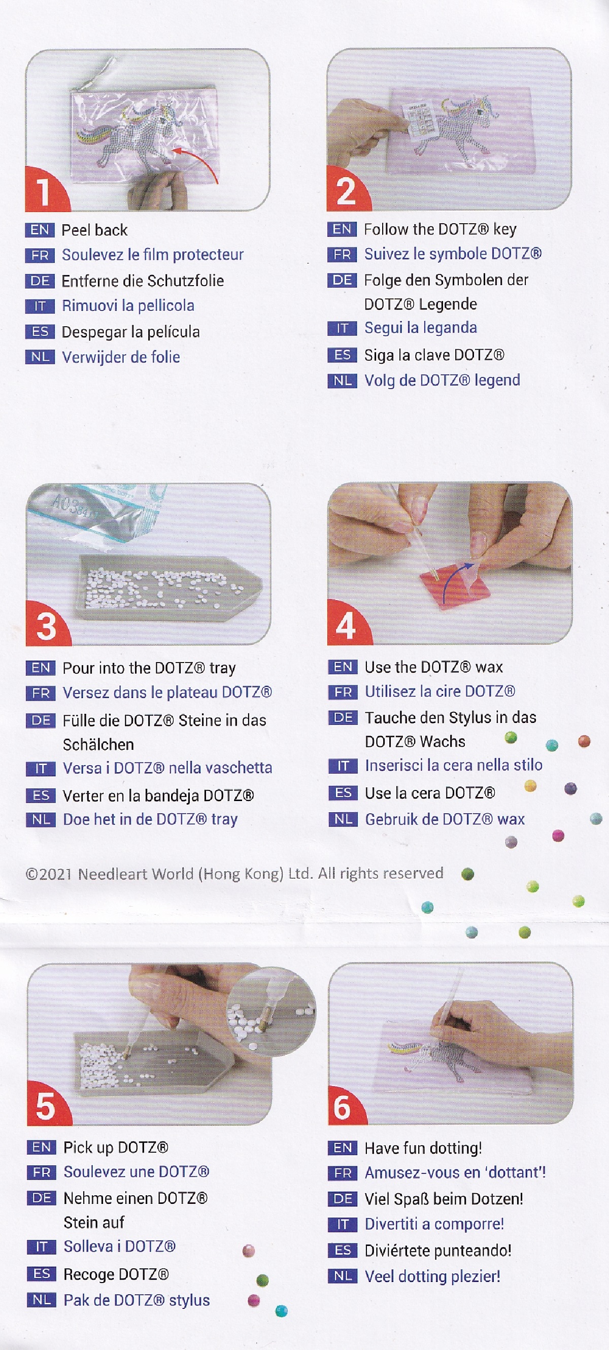 Imaginea produsului 'Set Diy. Portofel Unicorn'