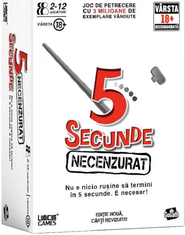 Imaginea produsului 'Joc de petrecere pentru adulți: 5 secunde. Necenzurat'