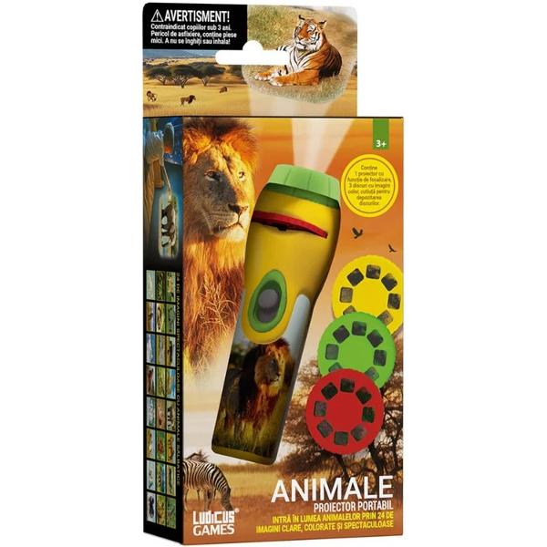 Proiector portabil. Animale