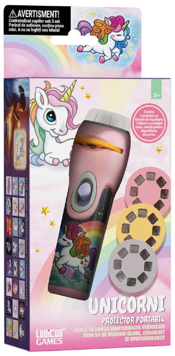 Imaginea produsului 'Proiector portabil. Unicorni'