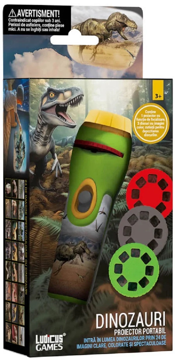 Imaginea produsului 'Proiector portabil. Dinozauri'