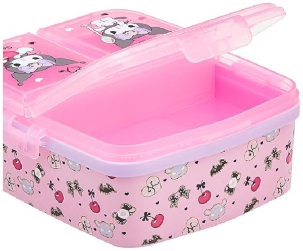Imaginea produsului 'Cutie alimentară sandwich cu 4 compartimente. Kuromi'