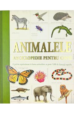 Coperta cărții 'Enciclopedie pentru copii. Animalele'