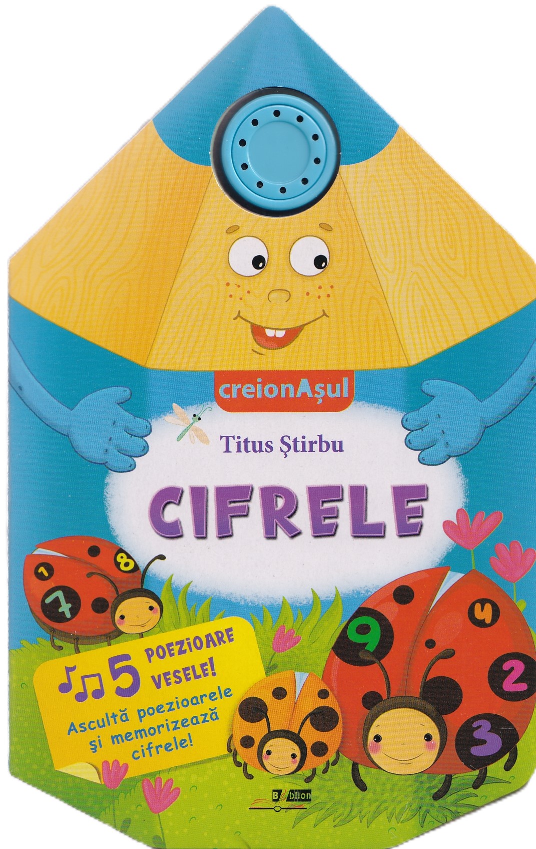 Coperta cărții 'Carte sonoră. Creionașul: Cifrele - Titus Știrbu'