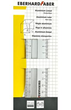 Imaginea produsului 'Riglă aluminiu 15 cm'