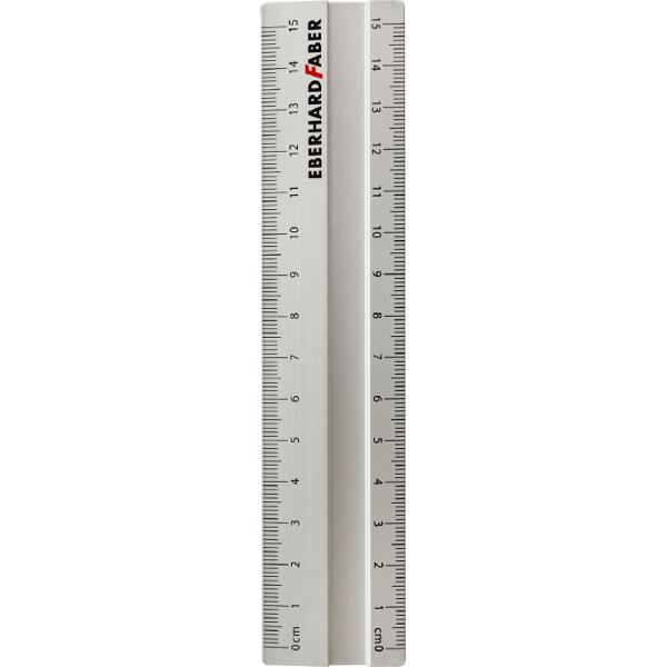 Rigla aluminiu 15 cm
