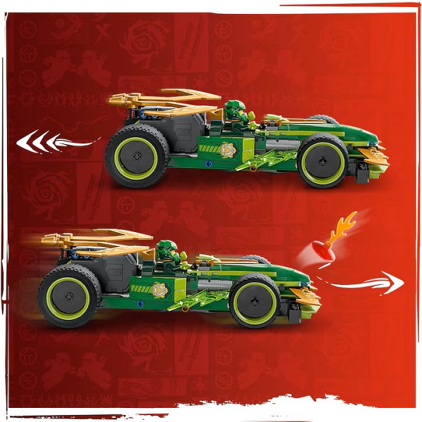 Imaginea produsului 'Lego Ninjago. Mașina de curse pull-back a lui Lloyd'