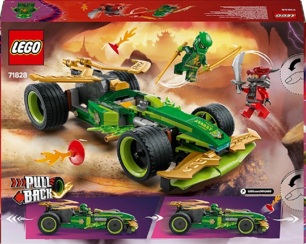 Imaginea produsului 'Lego Ninjago. Mașina de curse pull-back a lui Lloyd'