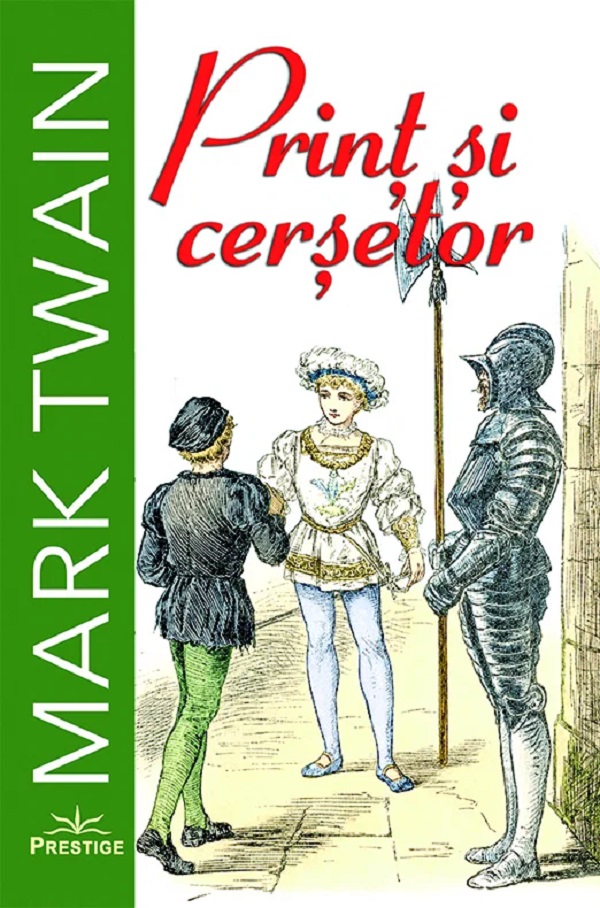 Coperta cărții 'Print și cerșetor - Mark Twain'