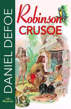 Coperta cărții 'Robinson Crusoe - Daniel Defoe'