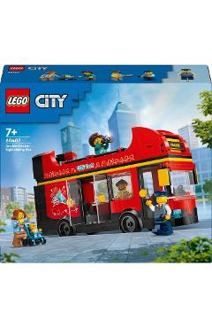 Imaginea produsului 'Lego City. Autobuz turistic roșu cu etaj'